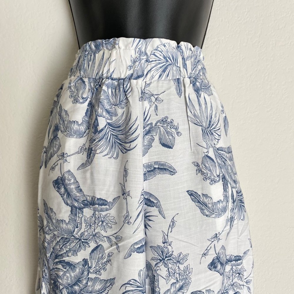 Tribal sz VARIOUS SIZES floral boho bohemian hippie high waisted wide leg ankle - Picture 7 of 10